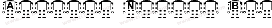 Android Nation Bold字体转换